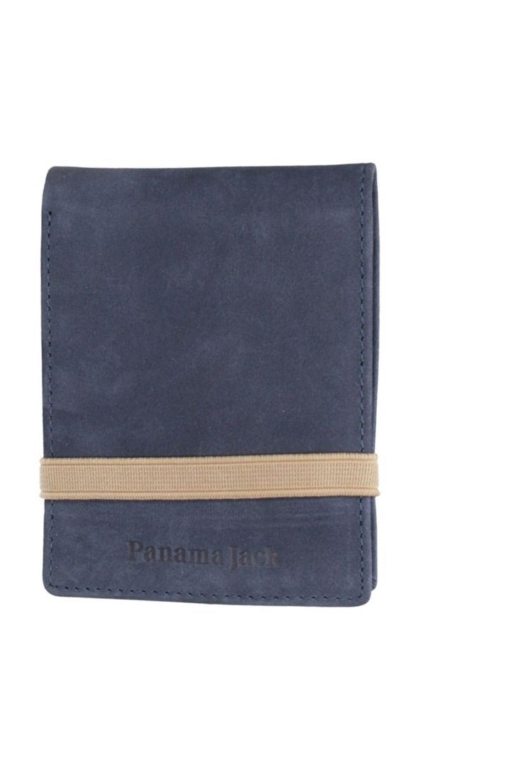 Billetera Cuero Hombre Navy Panama Jack-0