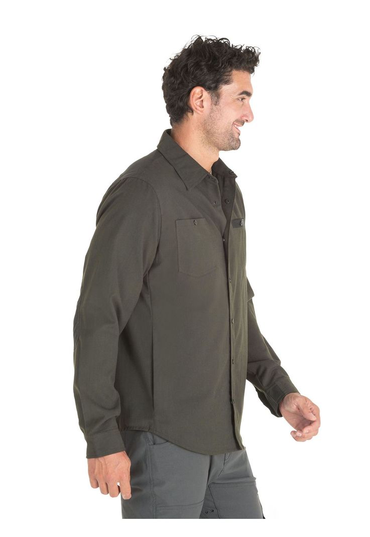 Chaqueta Hombre Overshirt Gris Panama Jack-3