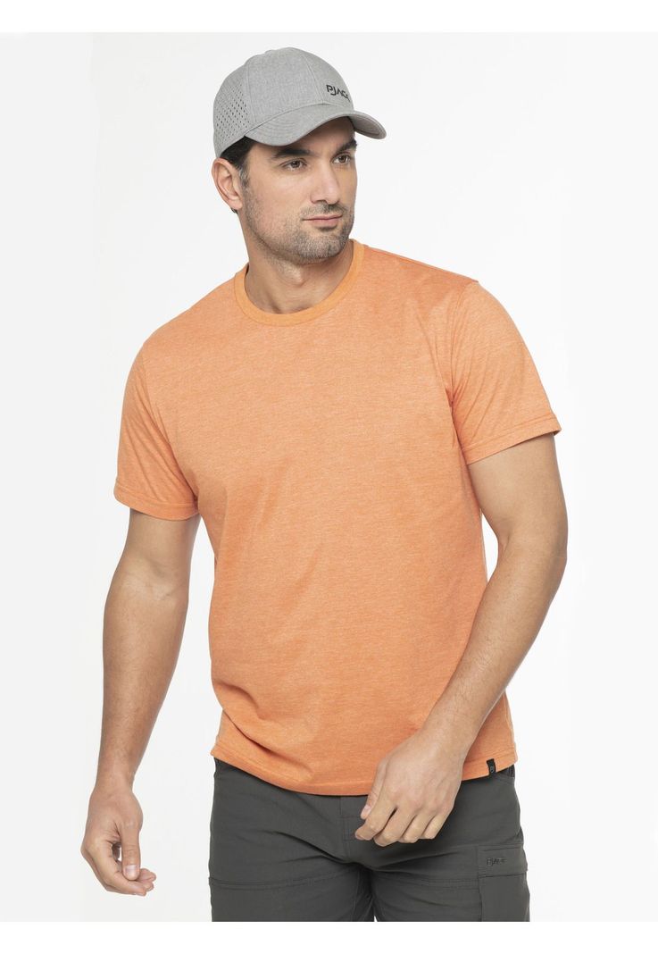 Polera Hombre Naranjo Panama Jack-4