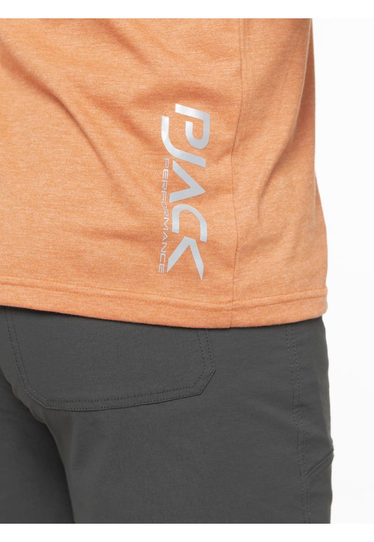 Polera Hombre Naranjo Panama Jack-5