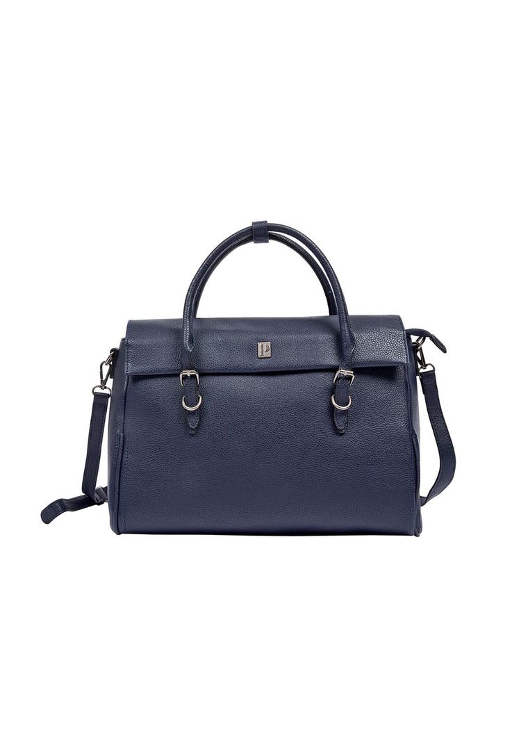 Cartera Tote Azul Pollini-0