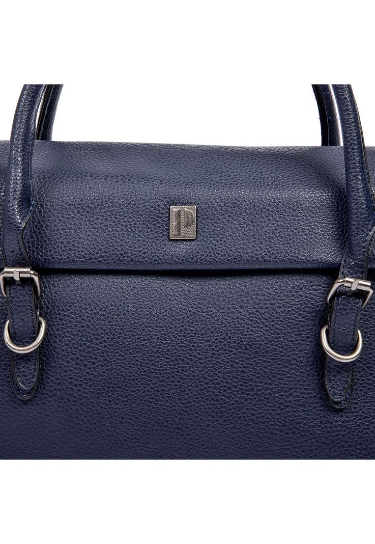 Cartera Tote Azul Pollini-5