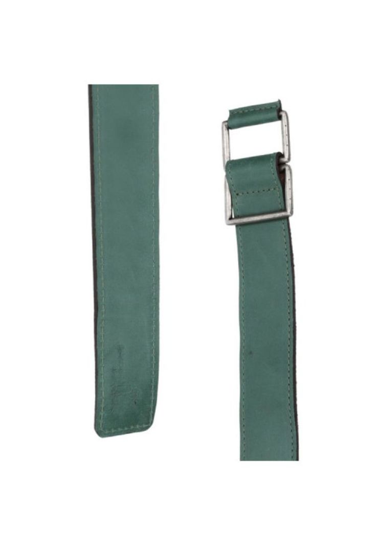 Cinturón Cuero Mujer Verde Panama Jack-1