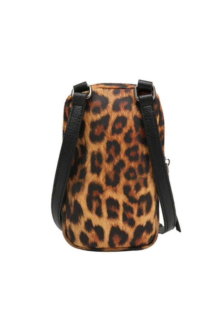 Cartera porta celular Animal Print Pollini-1