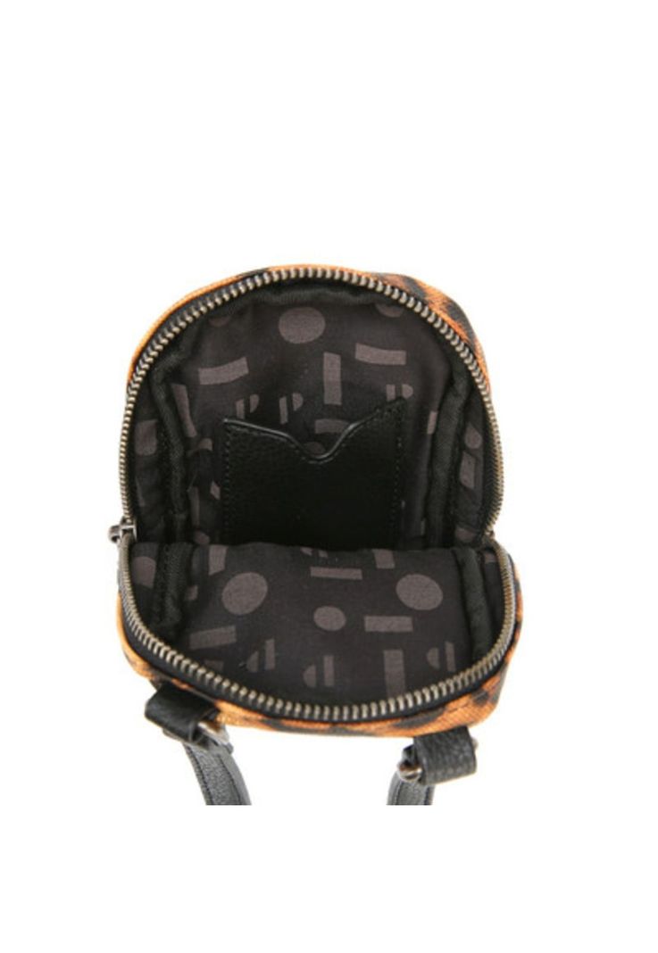 Cartera porta celular Animal Print Pollini-2
