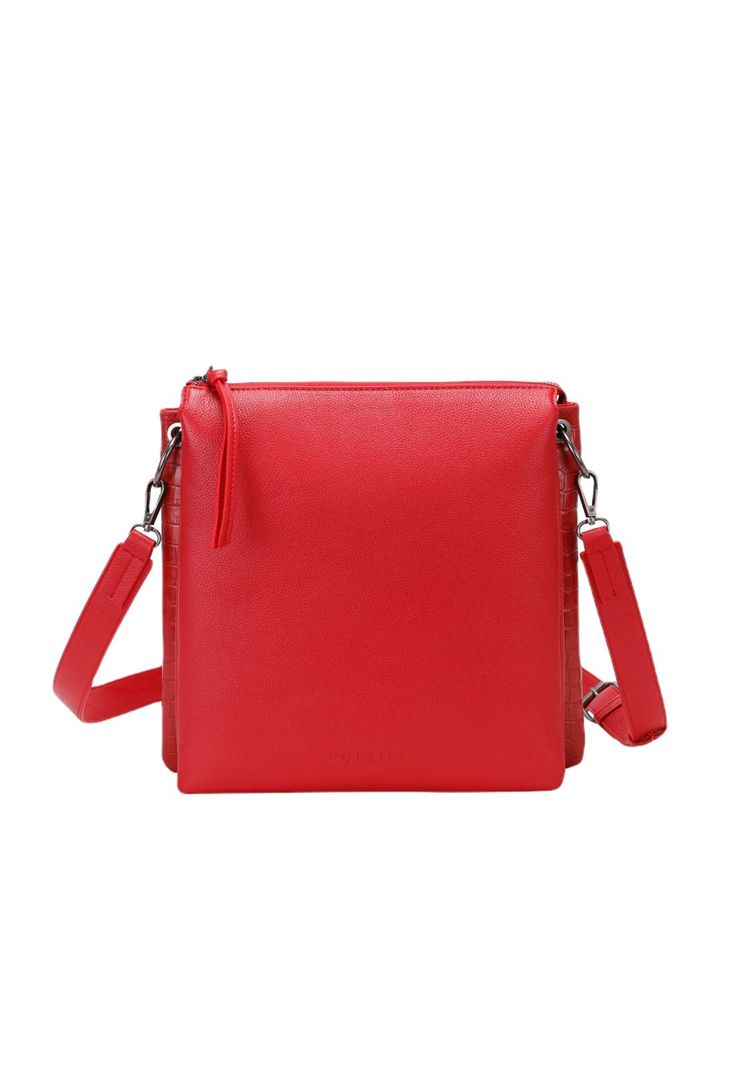 Cartera Rojo Pollini-0