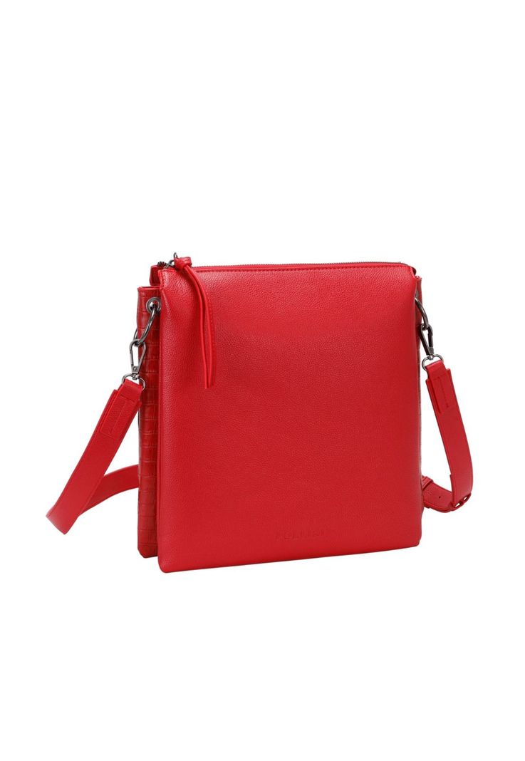 Cartera Rojo Pollini-1