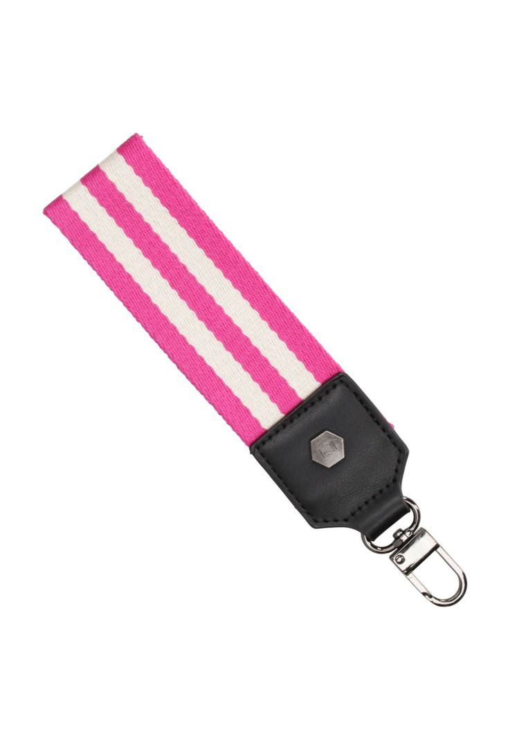 Accesorio Cartera Charms Llavero Blanco/Fucsia Zappa-0