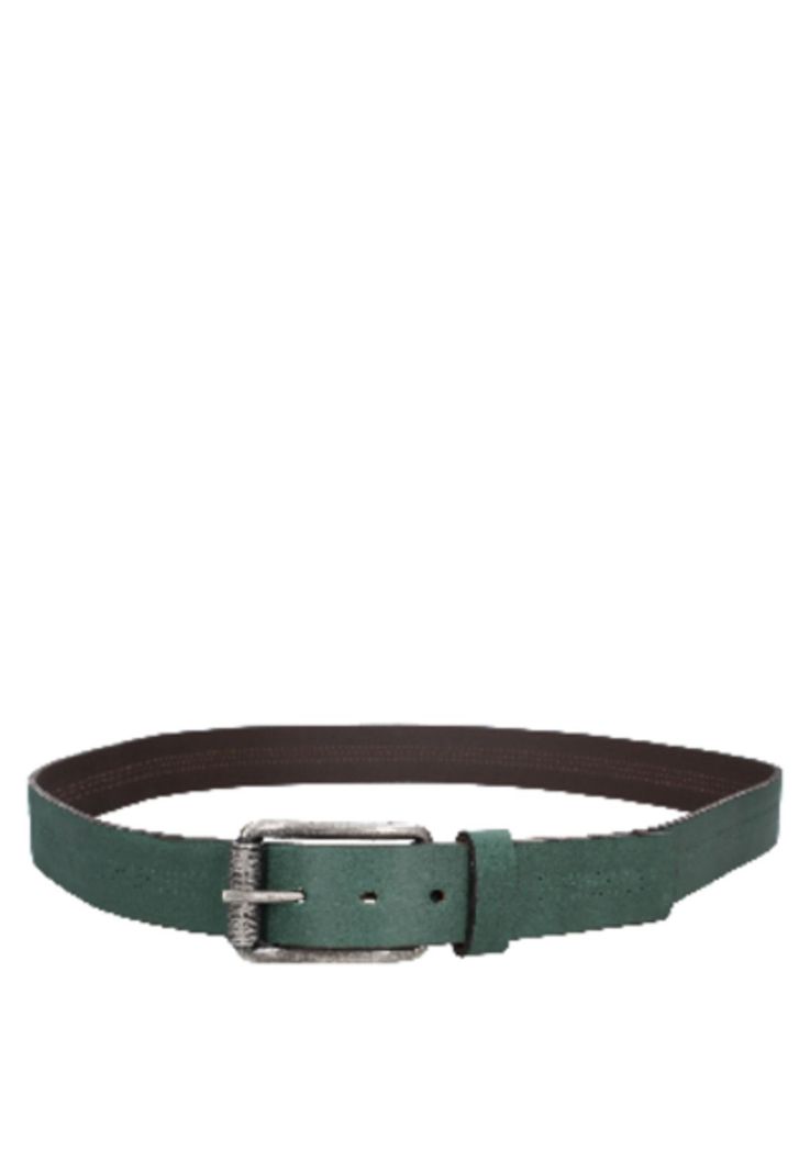 Cinturón Cuero Hombre Verde Panama Jack-1