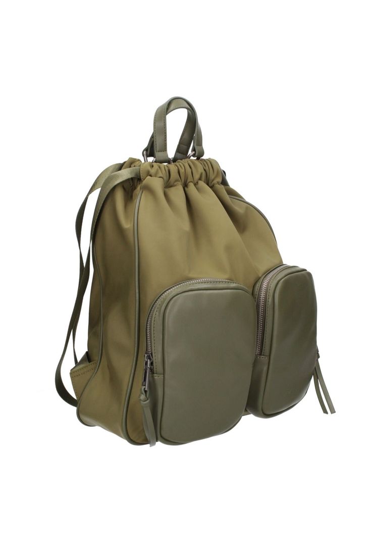 Mochila Mujer Verde Pollini-1