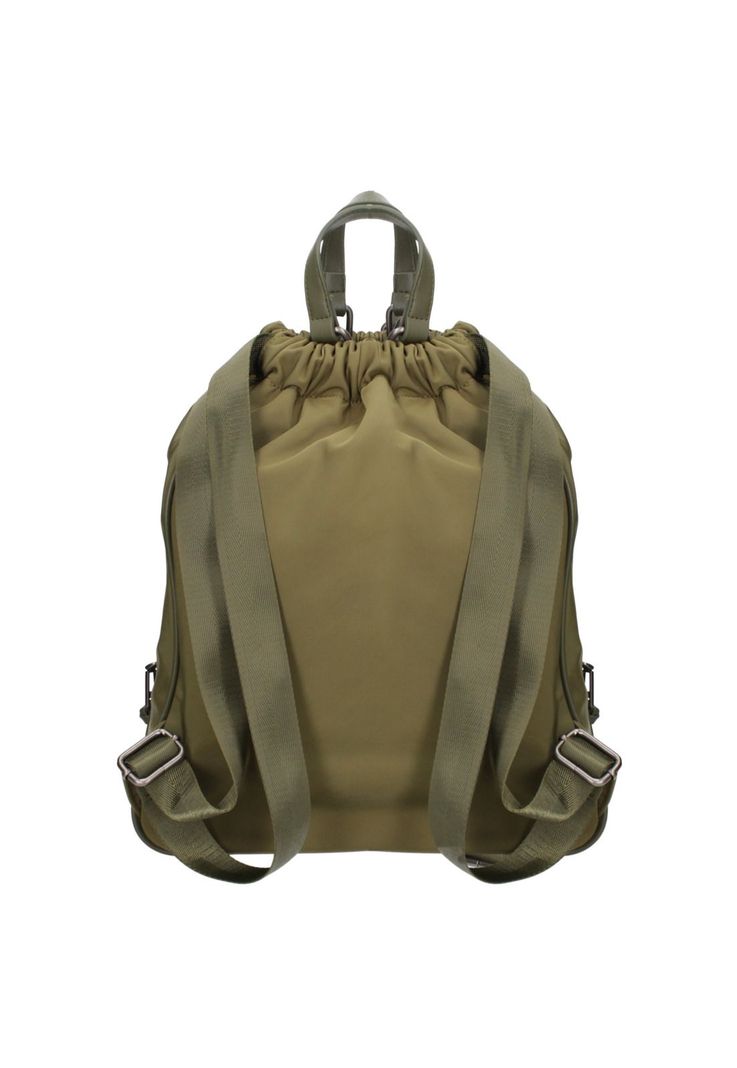 Mochila Mujer Verde Pollini-2