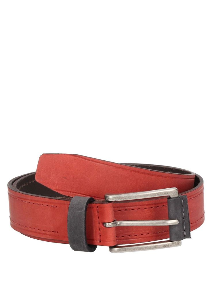 Cinturón Cuero Hombre Rojo Panama Jack-0