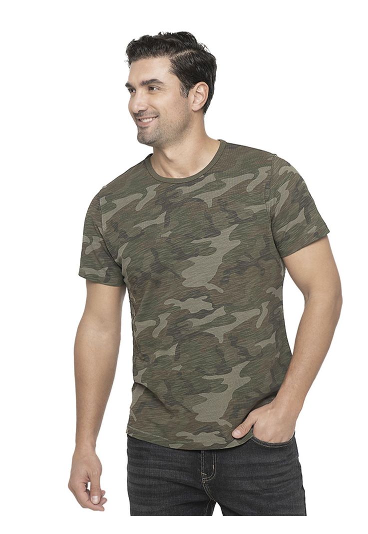 Polera Hombre Verde Panama Jack-0