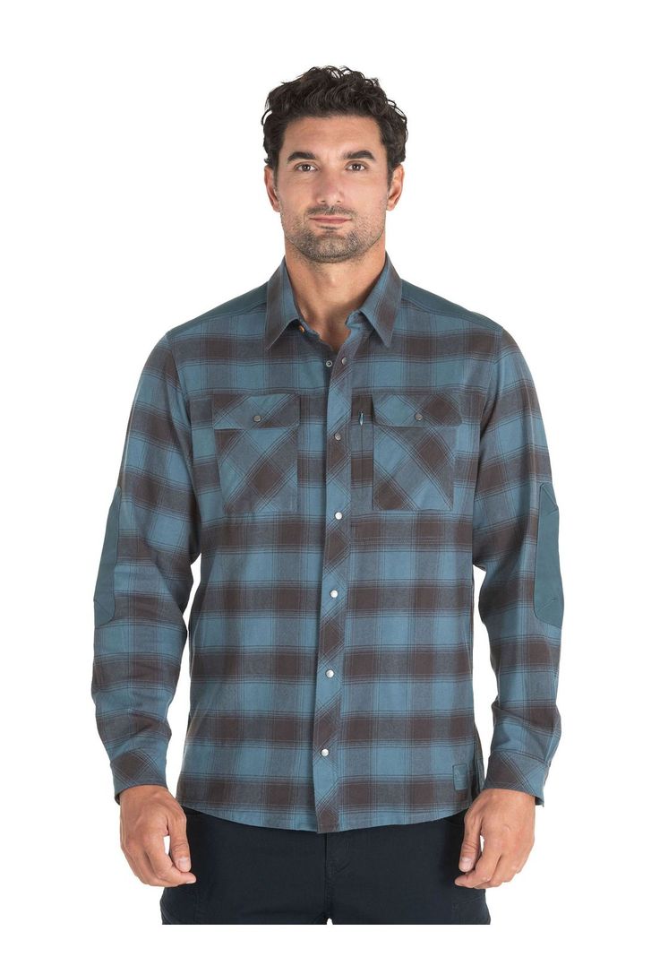 Camisa Hombre Azul Panama Jack-0