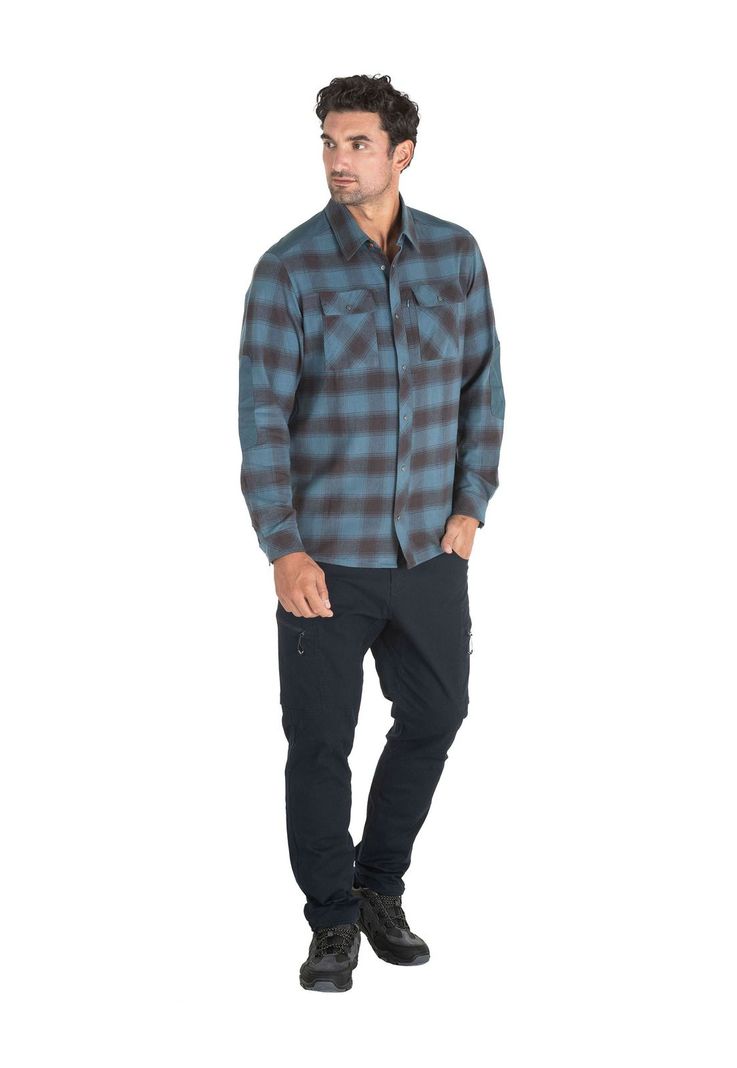 Camisa Hombre Azul Panama Jack-3