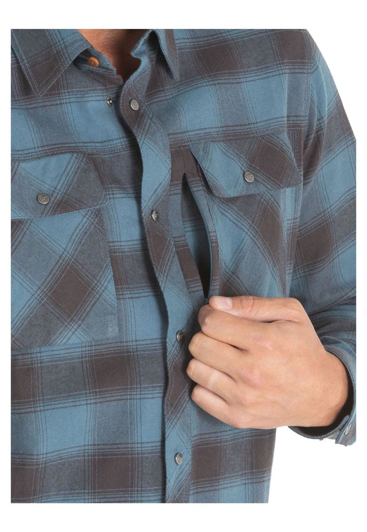 Camisa Hombre Azul Panama Jack-4