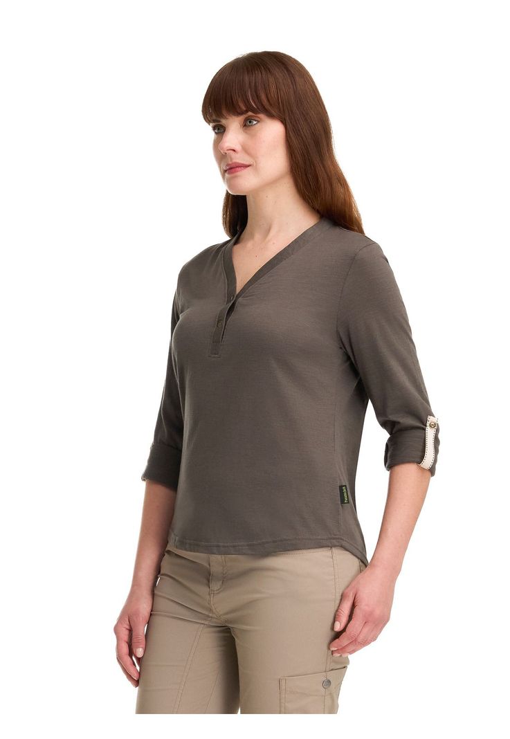 Polera Manga Larga Mujer Estany Panama Jack-5