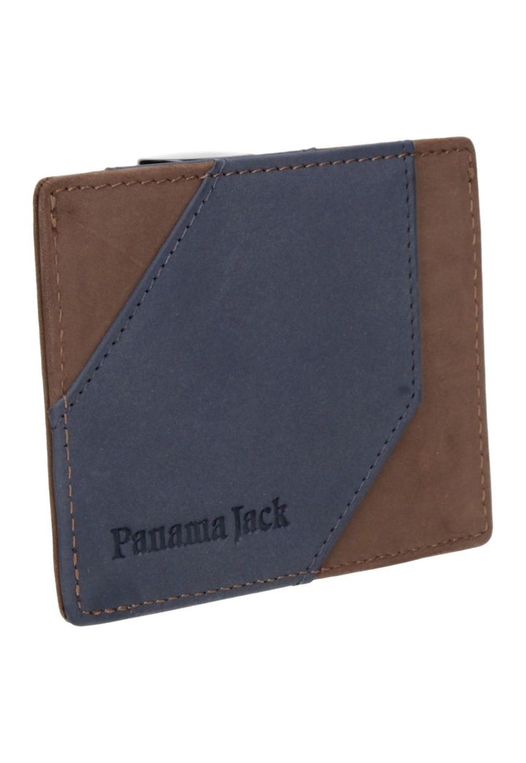 Tarjetero Cuero Hombre Camel Panama Jack-1