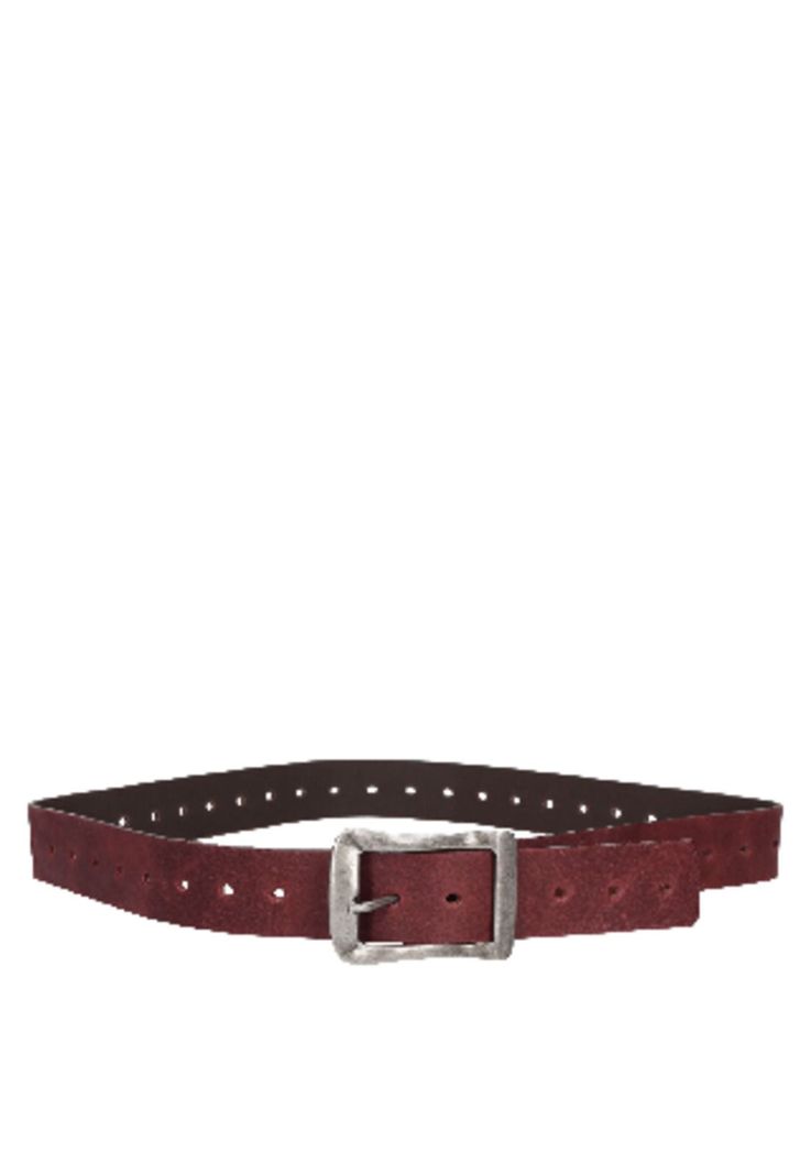 Cinturón Cuero Hombre J508 Burdeo Panama Jack-1