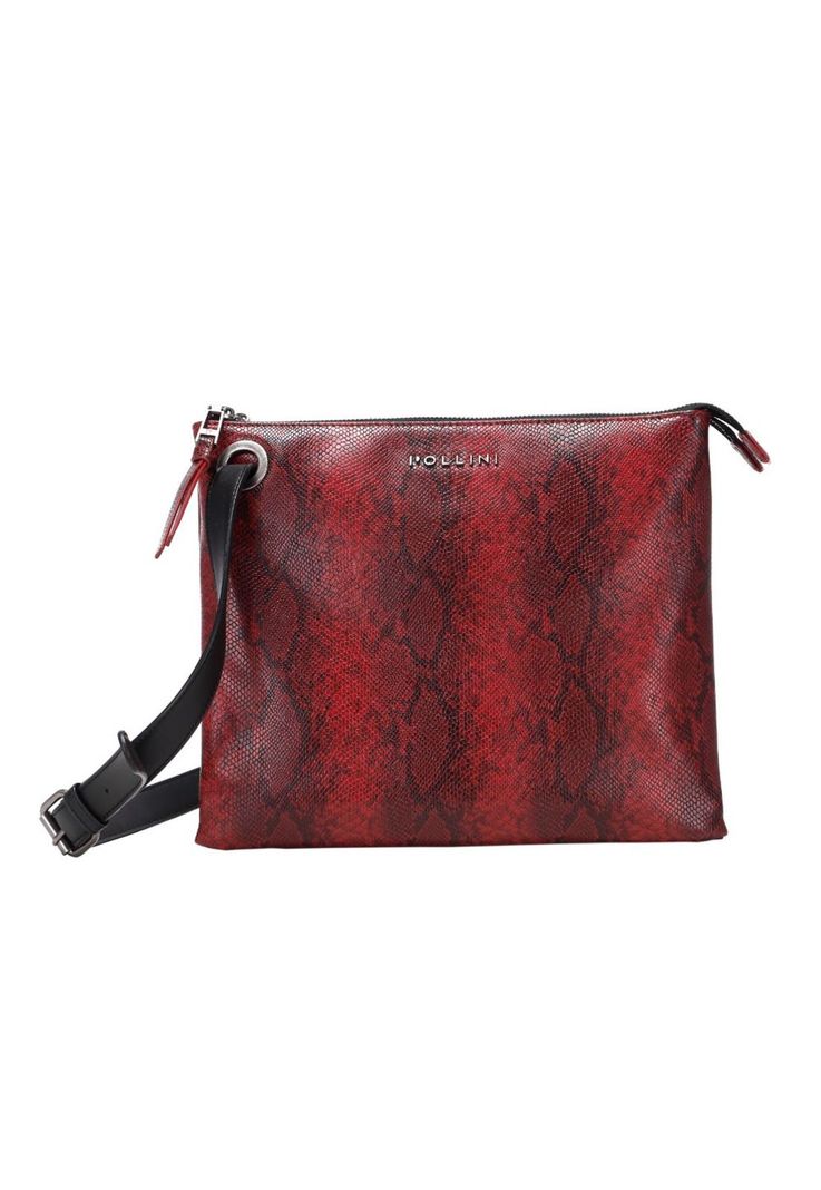 Cartera Bandolera Animal Print Pollini-0