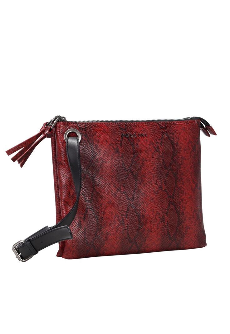 Cartera Bandolera Animal Print Pollini-1