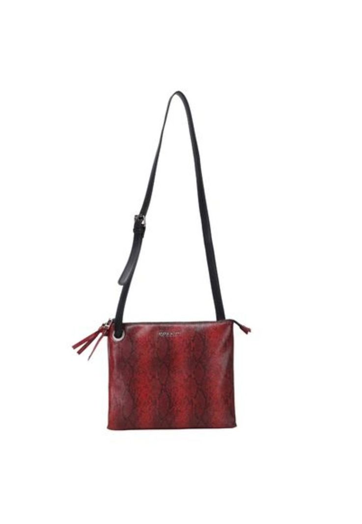Cartera Bandolera Animal Print Pollini-3
