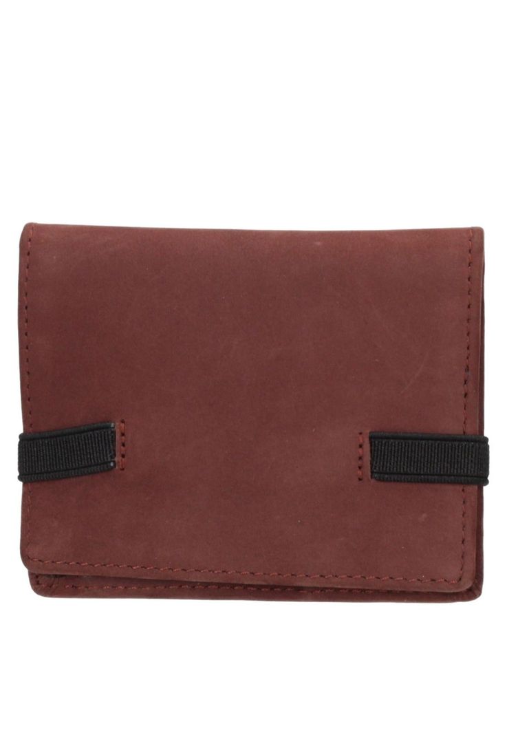 Billetera Tarjetero Cuero Hombre Burdeo Panama Jack-2