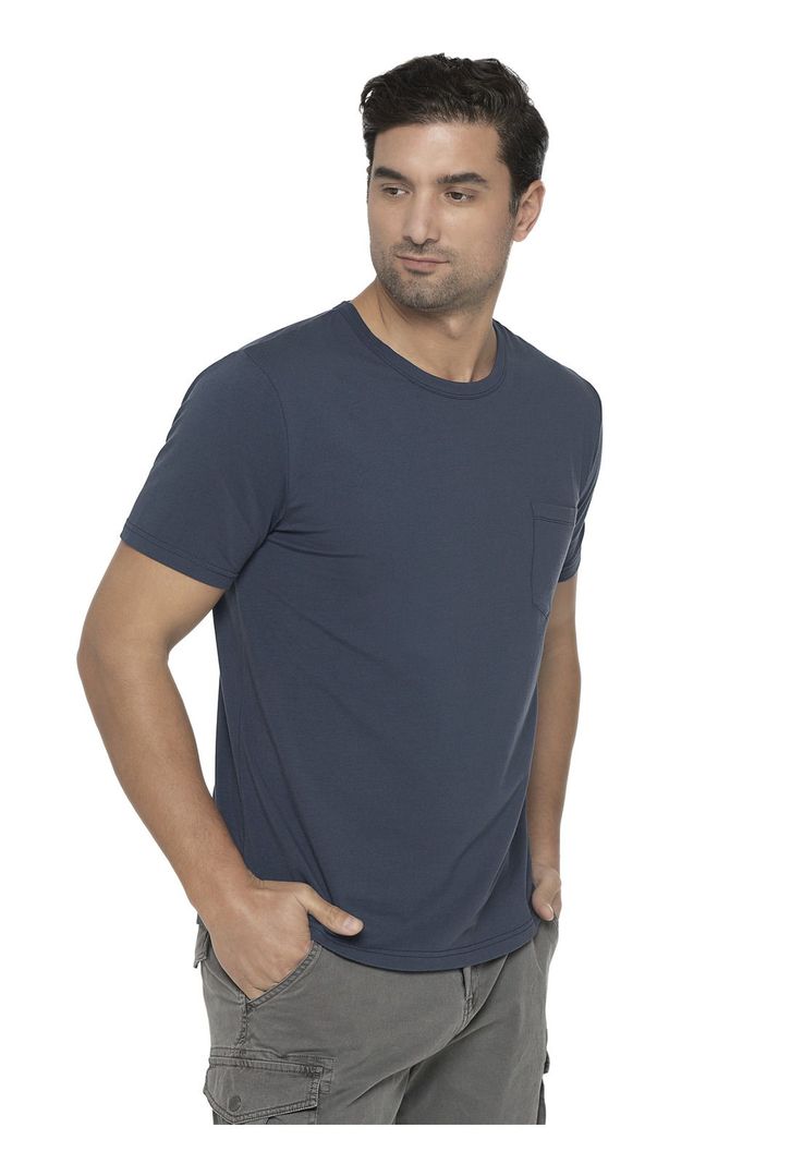 Polera Hombre Azul Panama Jack-2