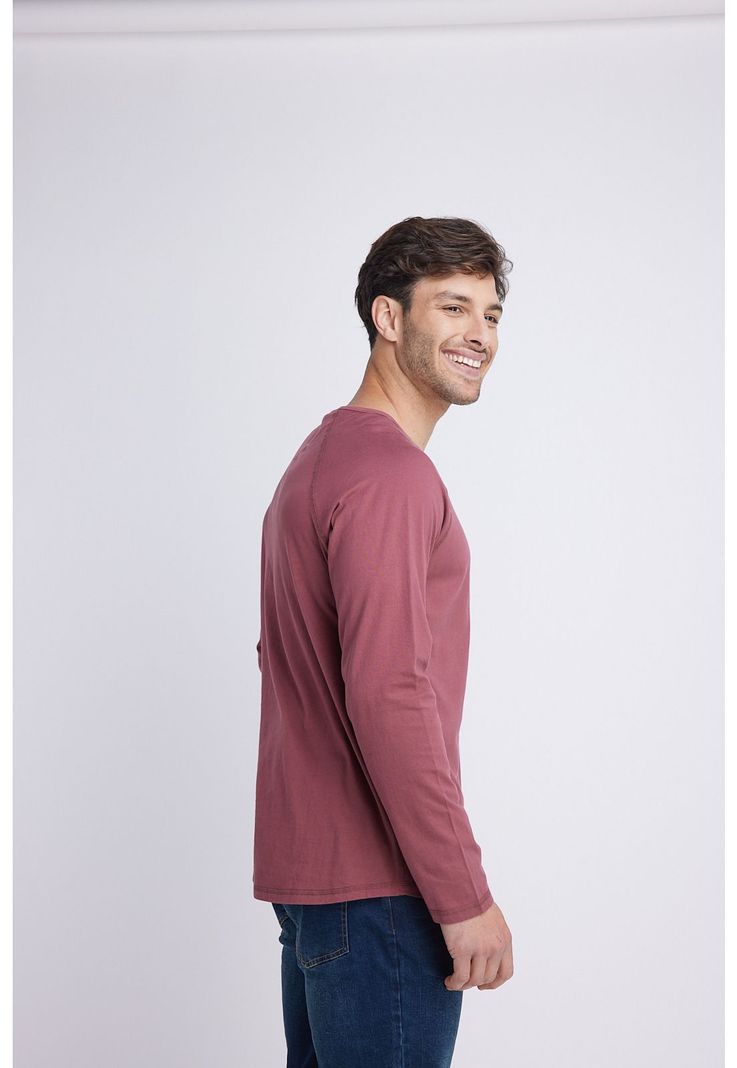 Polera Hombre Burdeo Panama Jack-3