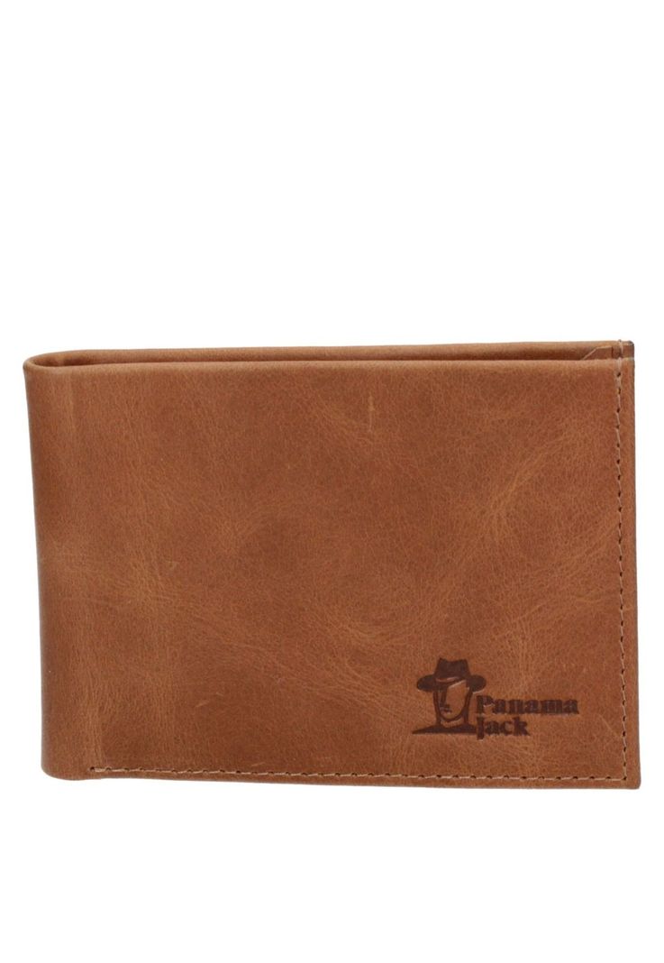 Billetera Cuero Hombre Camel Panama Jack-0