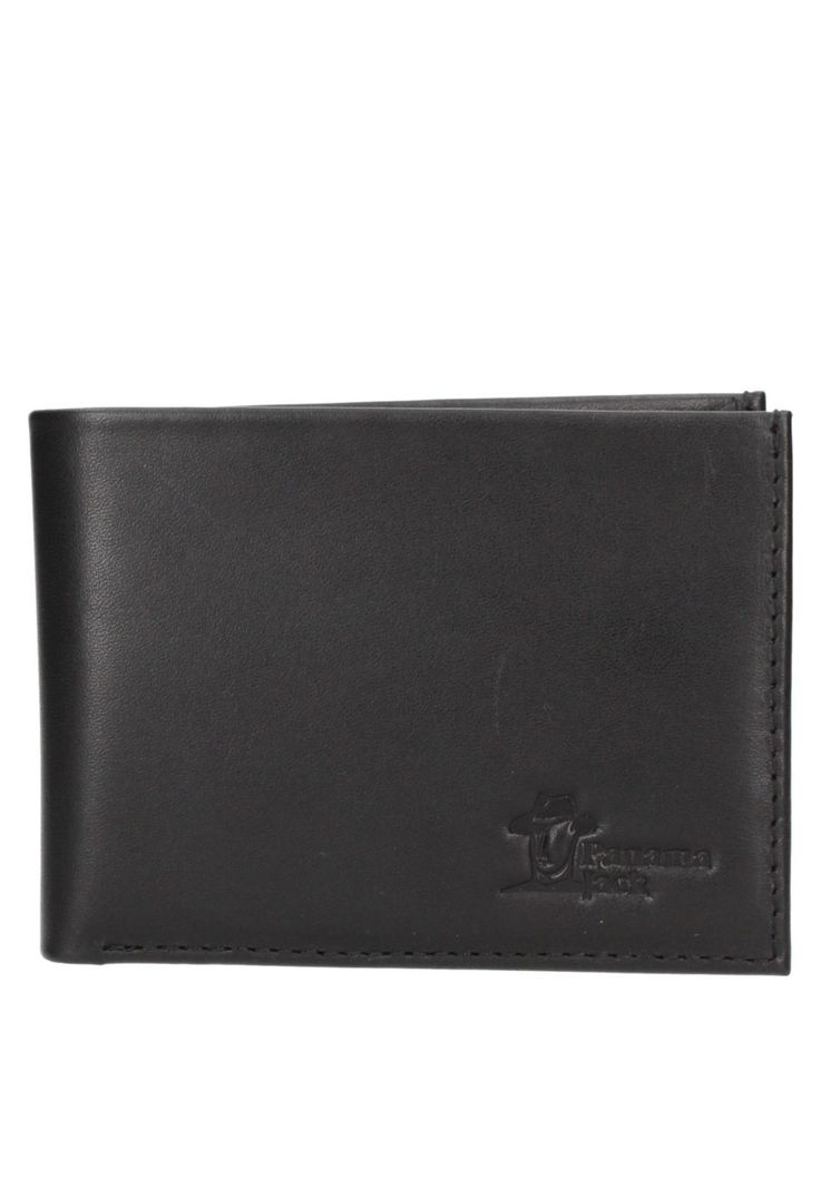 Billetera Cuero Hombre Negro Panama Jack-0