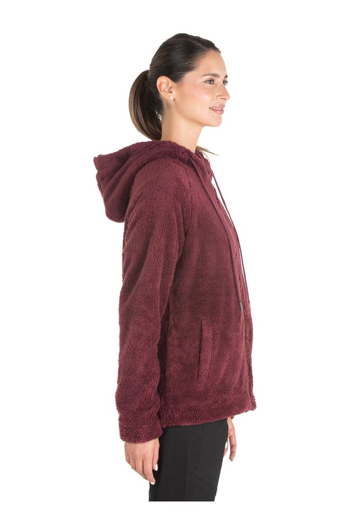 Polerón Fleece Burdeo Mujer Panama Jack-5