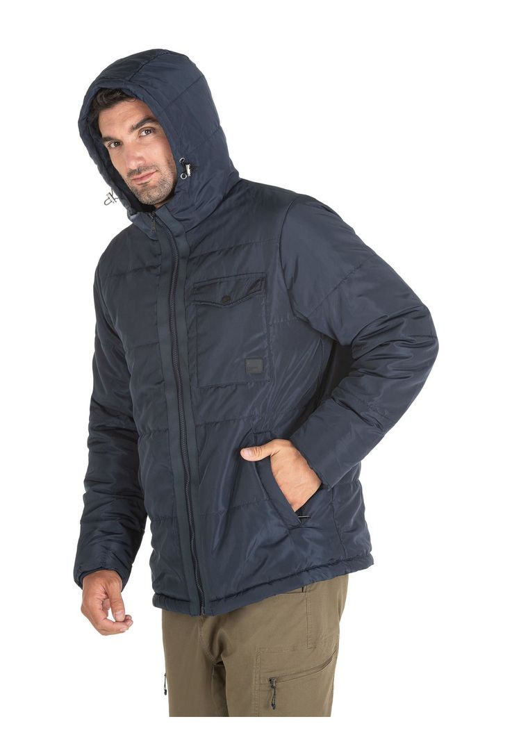 Parka Hombre Azul Panama Jack-4