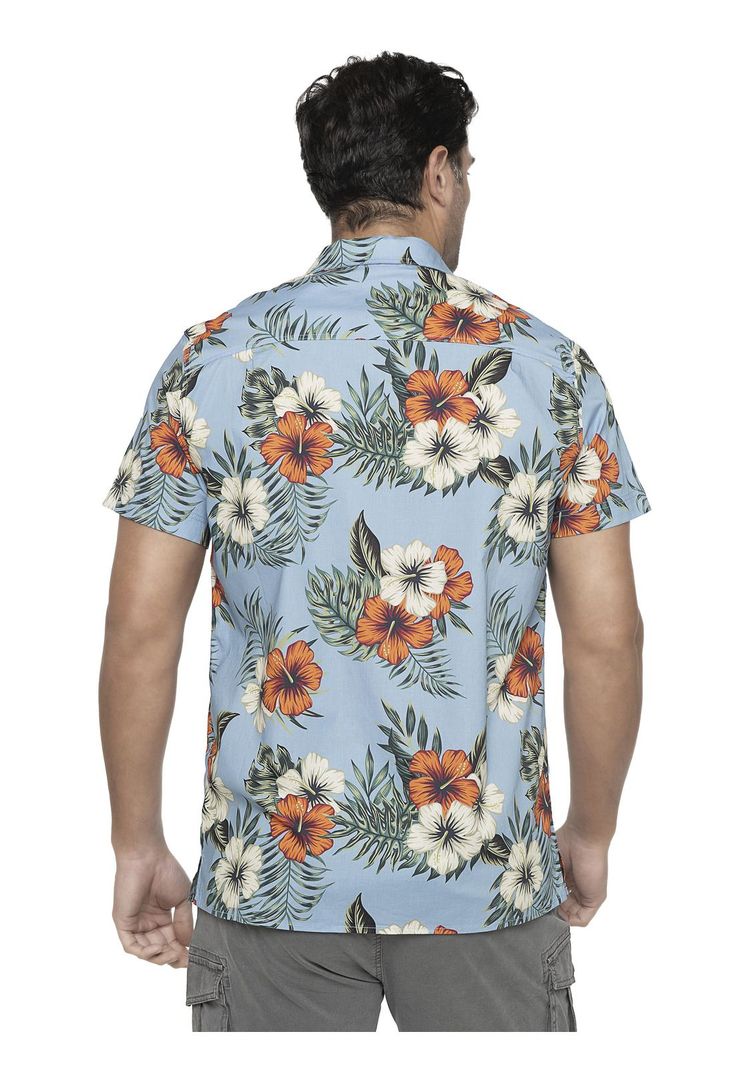 Camisa Hombre Turquesa Panama Jack-1