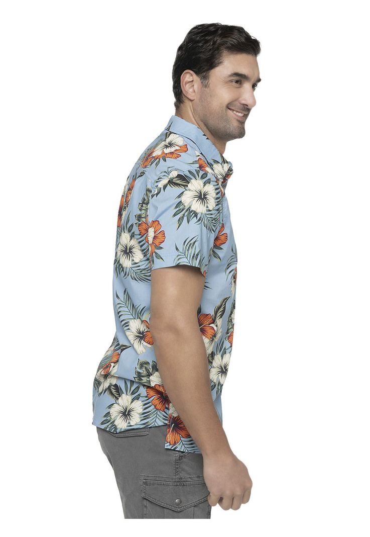 Camisa Hombre Turquesa Panama Jack-2