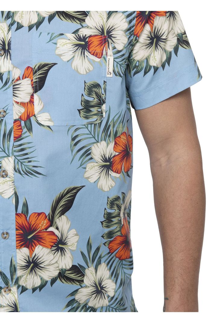 Camisa Hombre Turquesa Panama Jack-5