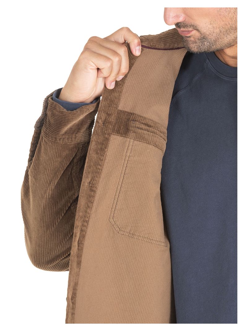 Chaqueta Cotelé Hombre Chocolate Panama Jack-5
