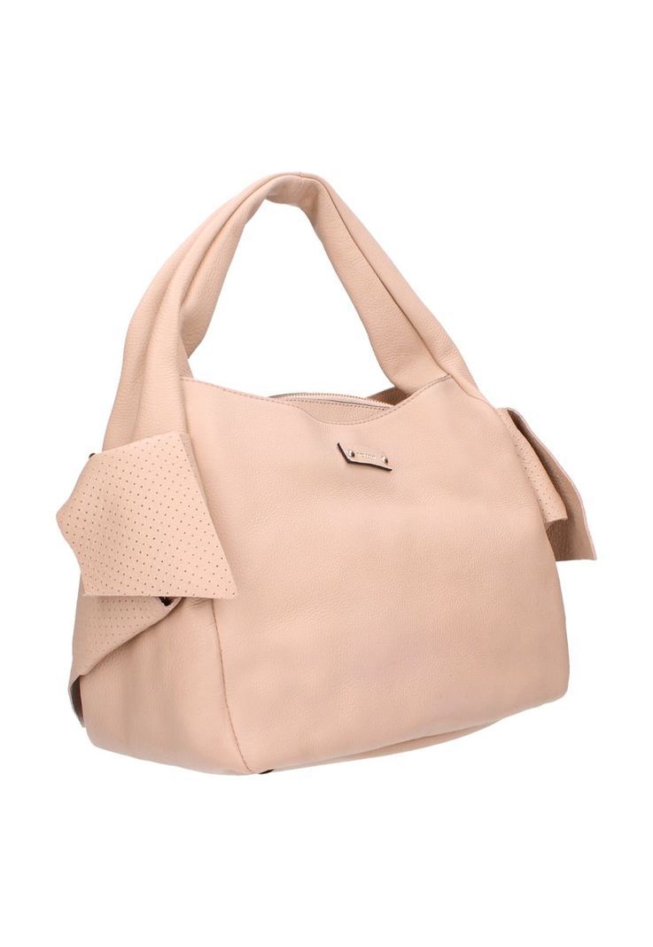 Cartera Cuero Aurora Nude Pollini-1