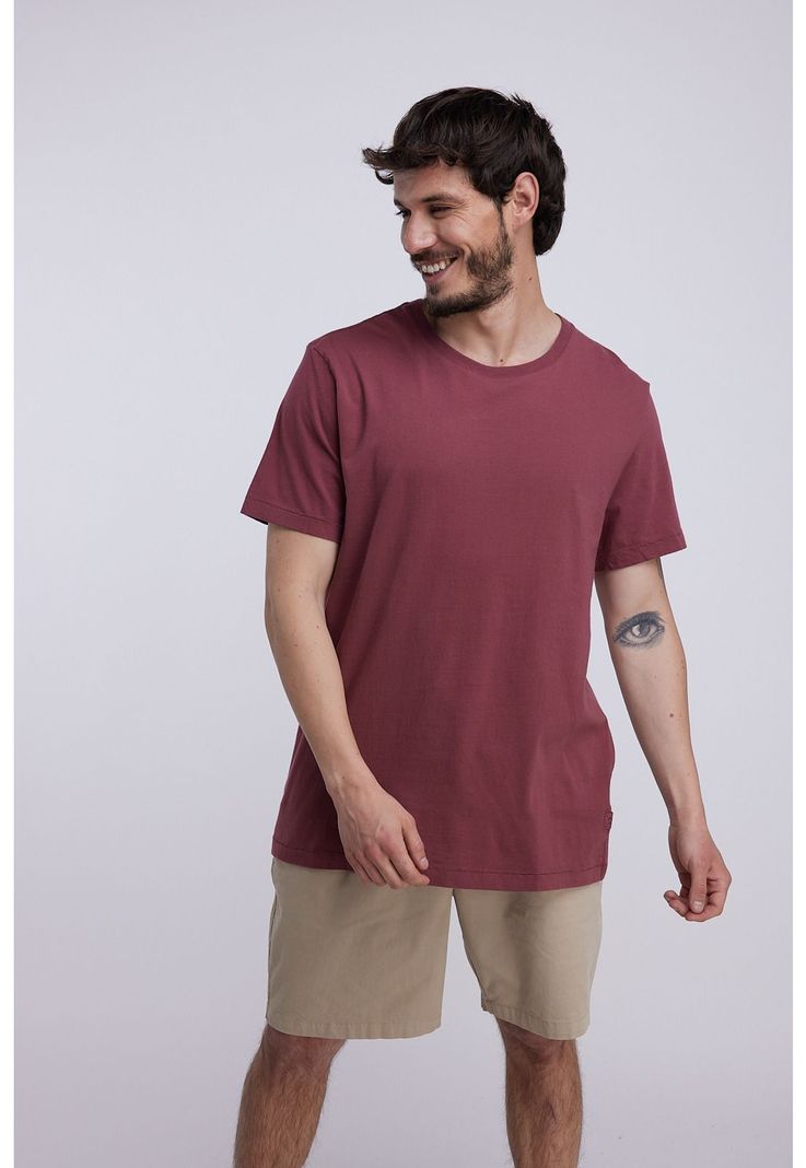 Polera Hombre Burdeo Panama Jack-0