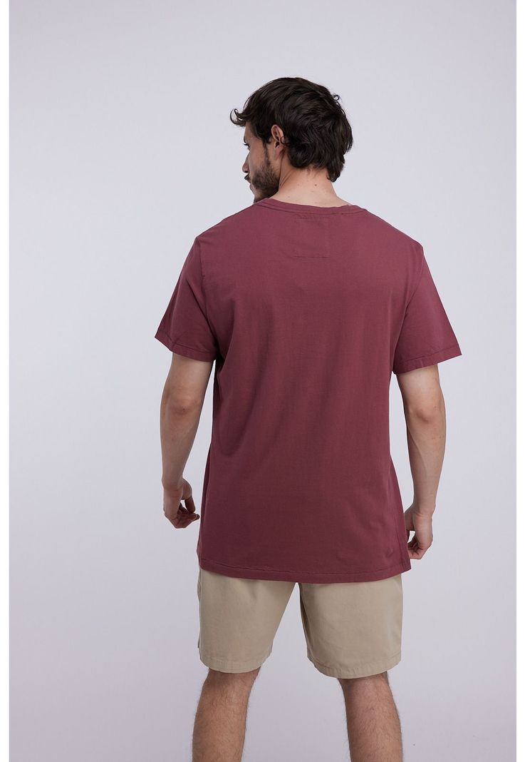 Polera Hombre Burdeo Panama Jack-2
