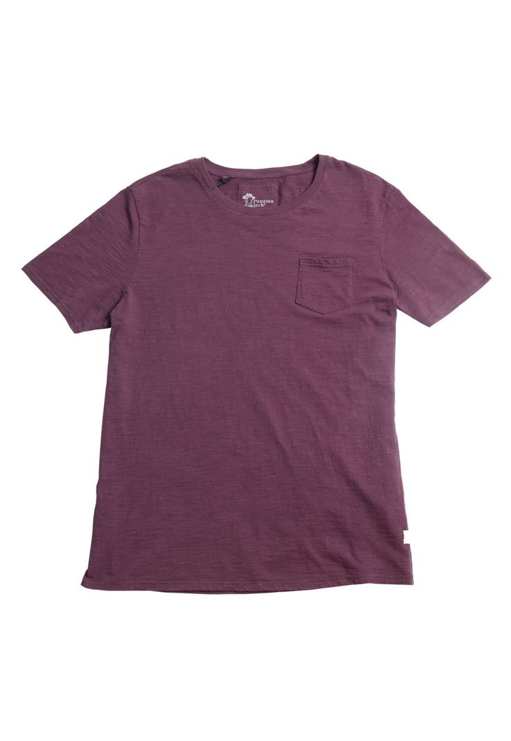 Polera Hombre Burdeo Panama Jack-4