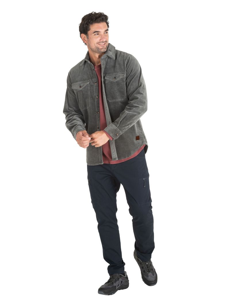 Chaqueta Cotelé Hombre Gris Panama Jack-3