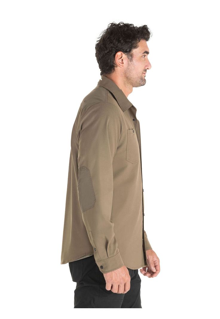 Chaqueta Hombre Overshirt Caqui Panama Jack-4