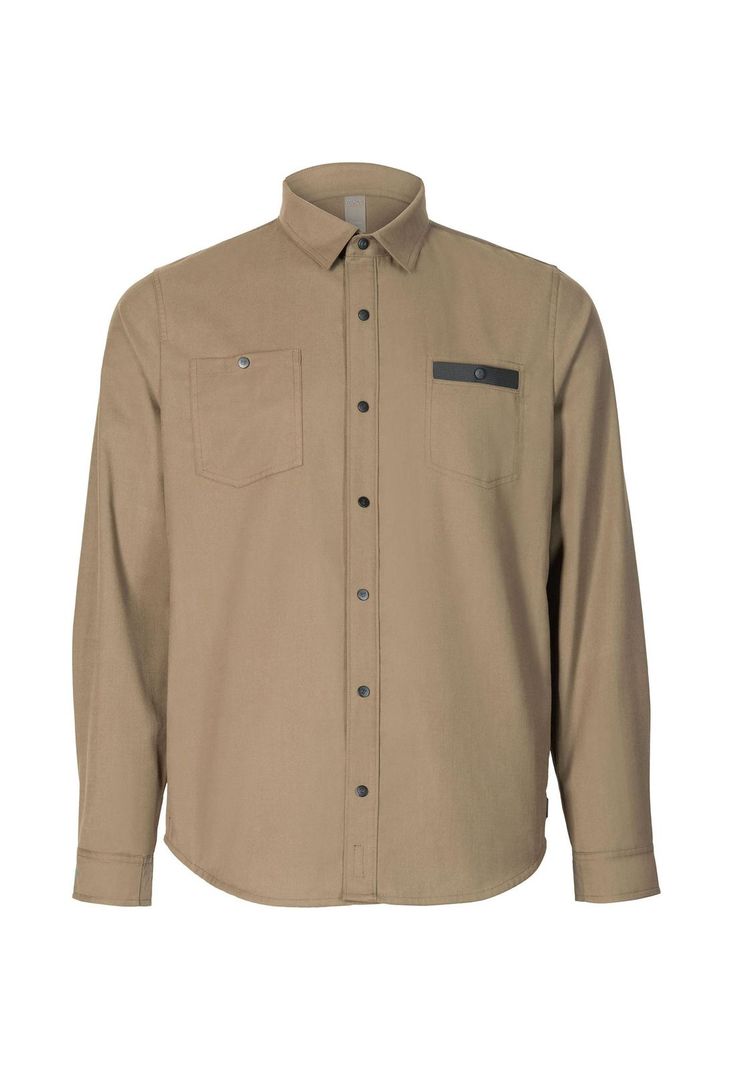 Chaqueta Hombre Overshirt Caqui Panama Jack-6