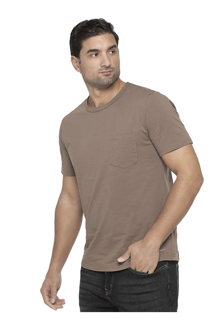 Polera Hombre Caqui Panama Jack-3