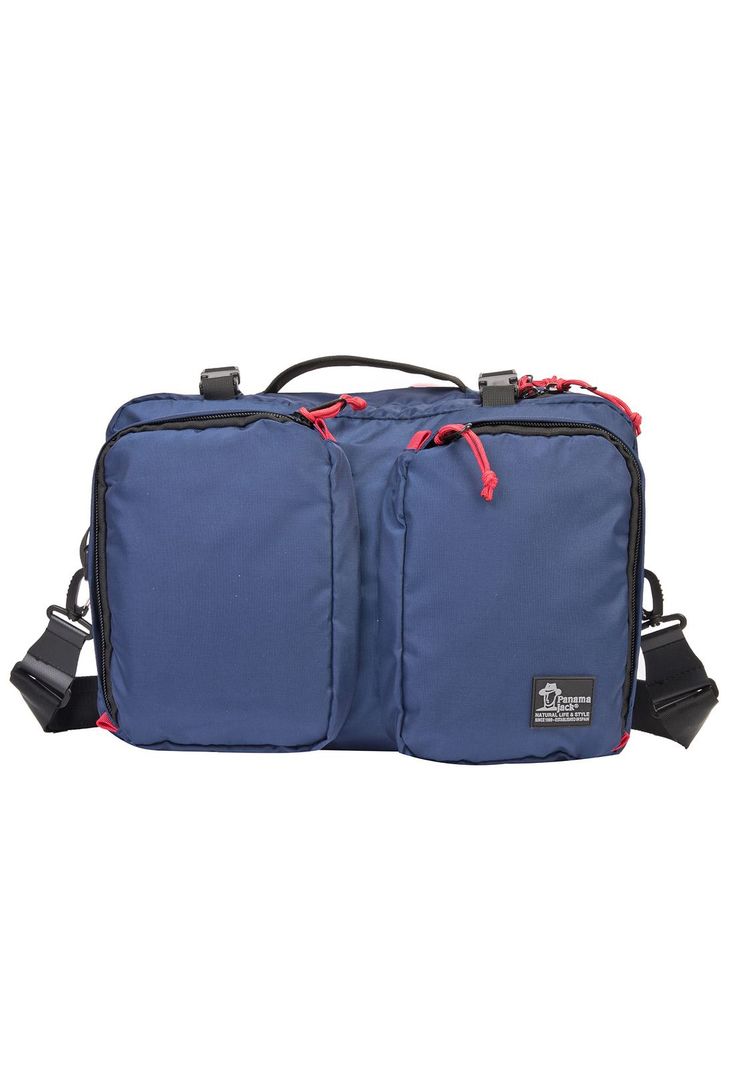 Mochila Hombre multifunción 18 Litros Azul Panama Jack-4