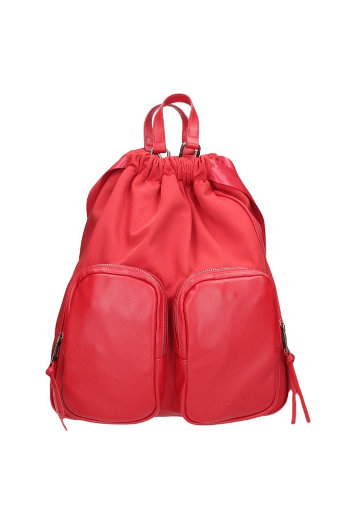 Mochila Mujer Rojo Pollini-0