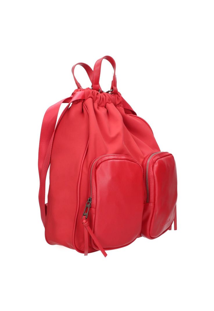 Mochila Mujer Rojo Pollini-1