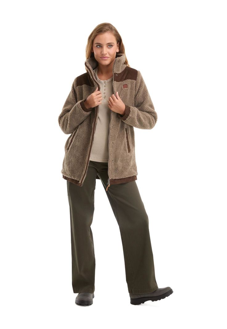 Chaqueta Sherpa Mujer W033 Panama Jack-1