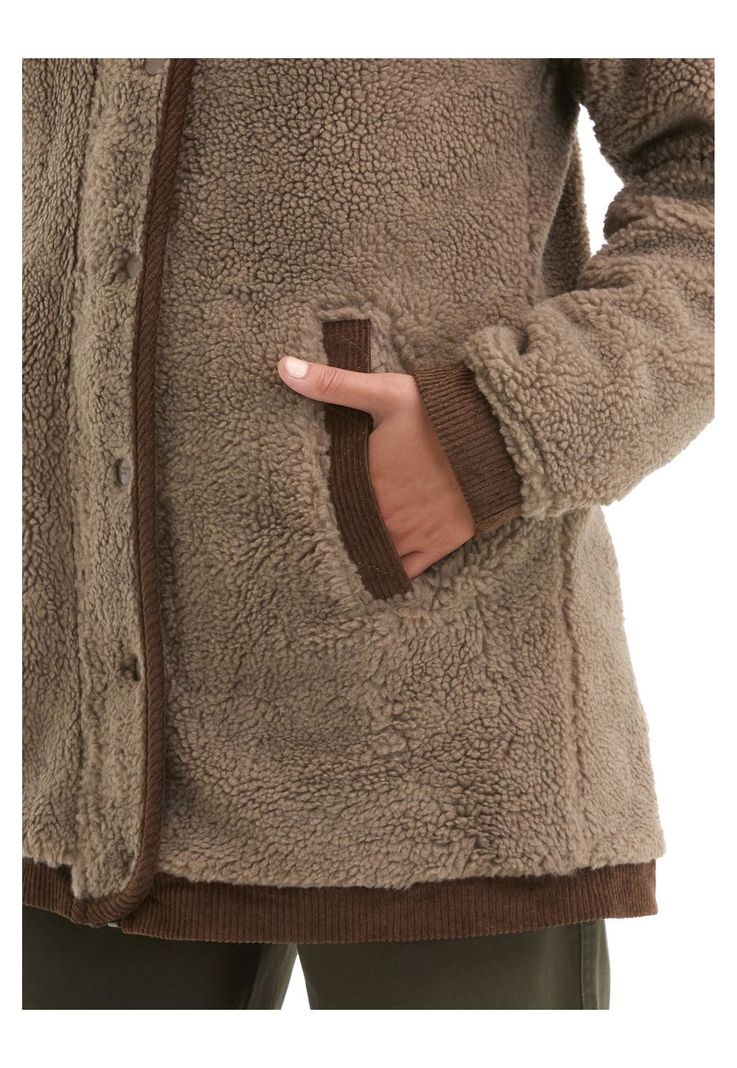 Chaqueta Sherpa Mujer W033 Panama Jack-6